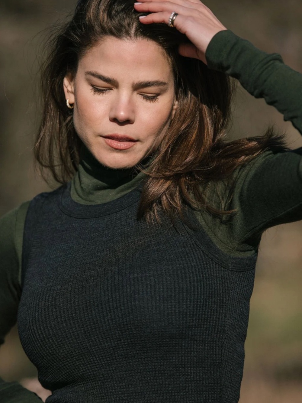 Simply Merino waffle tank